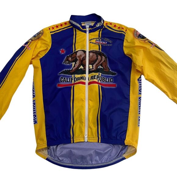 Vintage Voler California Nevada Republic 2000 Champion Windbreaker Jacket Sz M - Picture 9 of 15